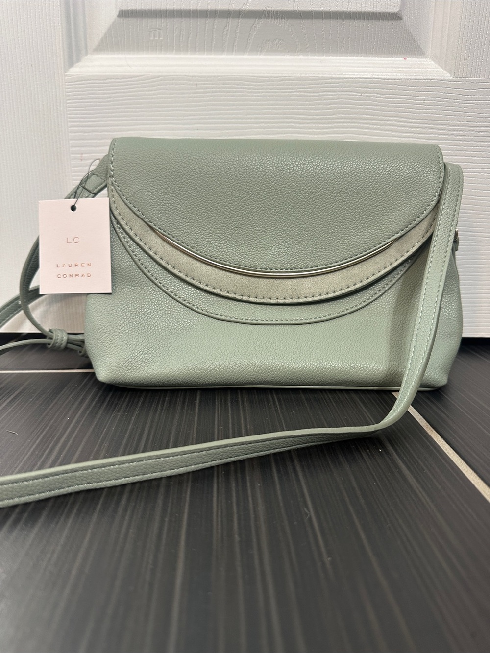 LC Lauren Conrad Mint Green Crossbody Bag